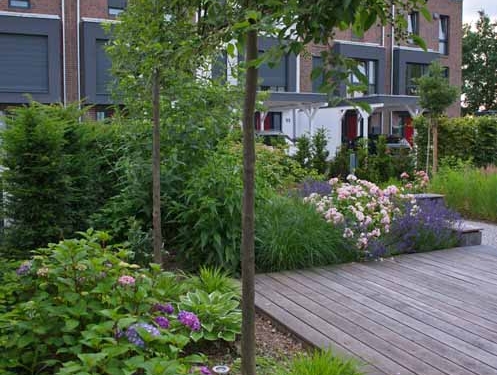 9MQWMA Traumgärten Kleine Gärten,Patio & Atrium