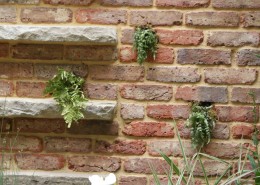 Klinker und Bachsteine als regionales Material