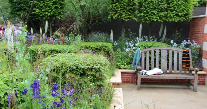 Pflanzen mit Motto Hochstammspaliere