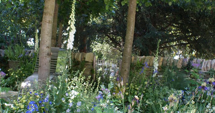 Pflanzen mit Motto Hochstammspaliere