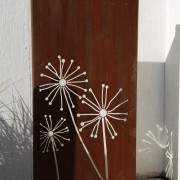 Kunstobjekt aus Metall