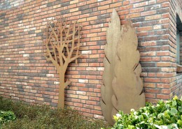 Garten und Wanddekoration für draußen