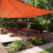 Sonnensegel in Action Garten- und Landschaftsbau in Uelzen